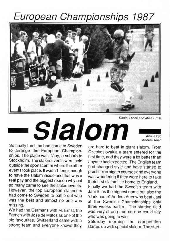 slalom