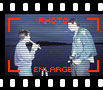 Billy and Neil by the lake